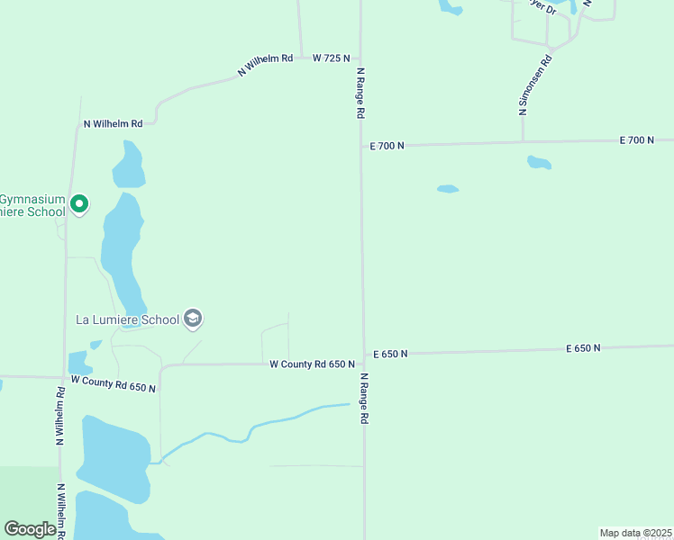 map of restaurants, bars, coffee shops, grocery stores, and more near 6822 North Range Road in La Porte