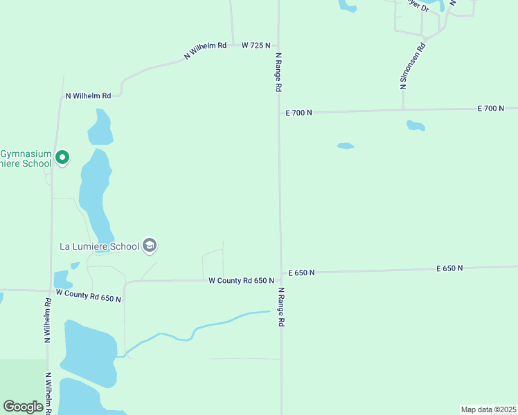 map of restaurants, bars, coffee shops, grocery stores, and more near 6822 North Range Road in La Porte