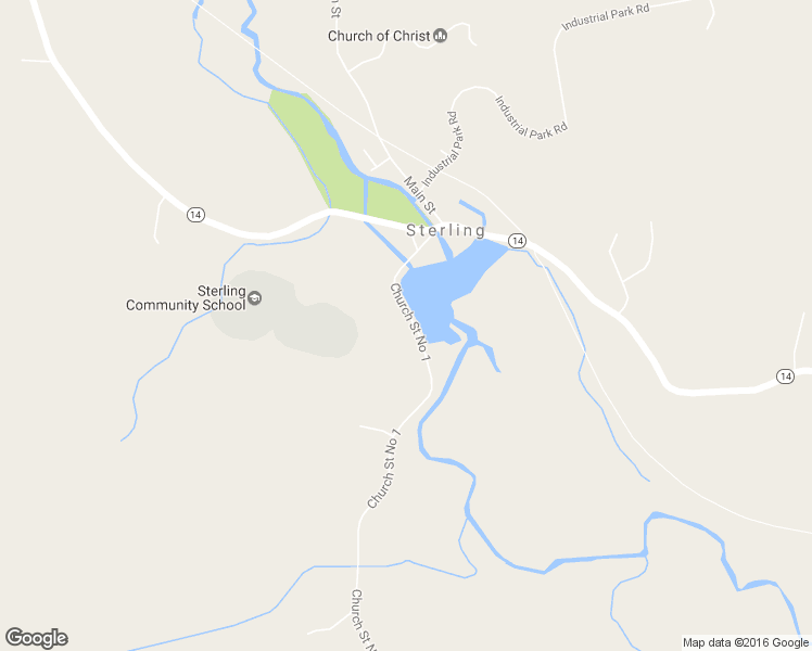 map of restaurants, bars, coffee shops, grocery stores, and more near 93 Church Street in Sterling