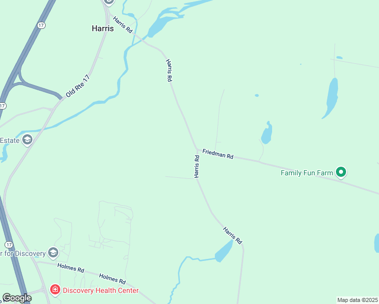 map of restaurants, bars, coffee shops, grocery stores, and more near 168 Harris Road in Harris