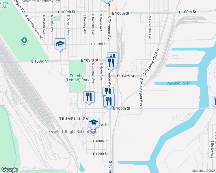 map of restaurants, bars, coffee shops, grocery stores, and more near in Chicago