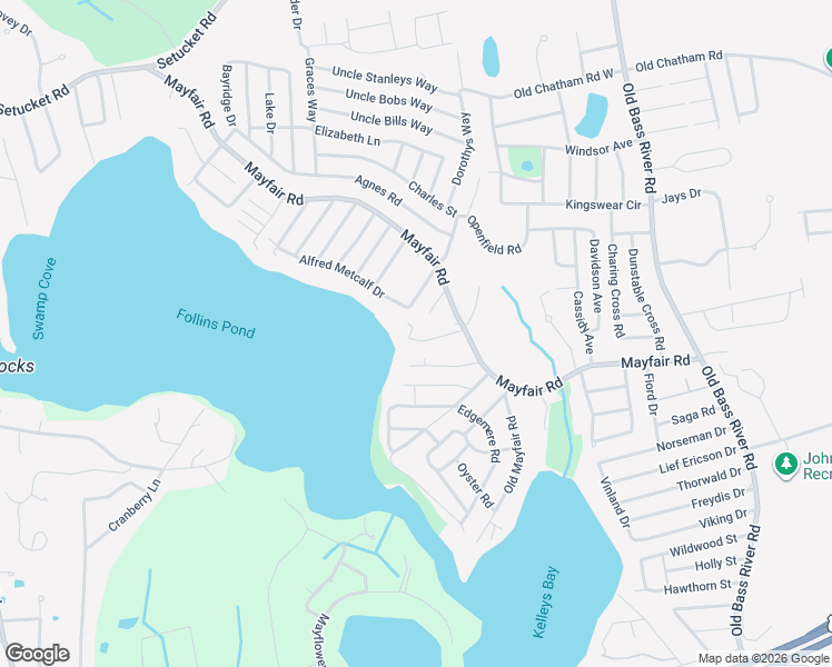 map of restaurants, bars, coffee shops, grocery stores, and more near 29 Norseman's Beach Road in Dennis