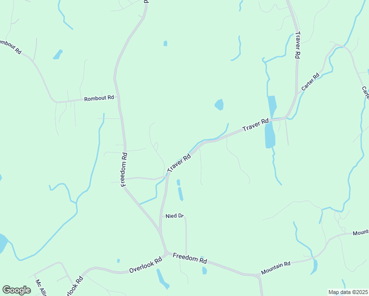 map of restaurants, bars, coffee shops, grocery stores, and more near 35 Traver Road in Pleasant Valley
