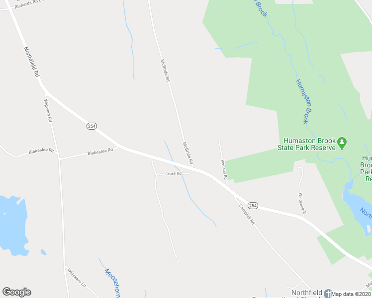 map of restaurants, bars, coffee shops, grocery stores, and more near 13 McBride Road in Litchfield