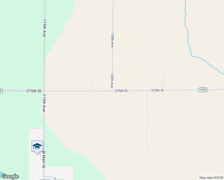 map of restaurants, bars, coffee shops, grocery stores, and more near 27500 120th Avenue in Donahue