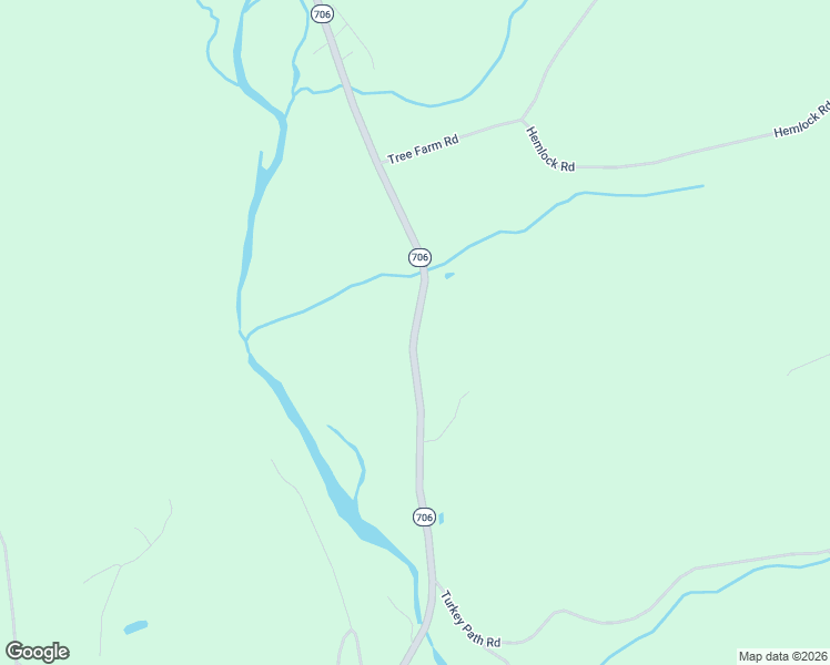 map of restaurants, bars, coffee shops, grocery stores, and more near Highway 706 in Wyalusing