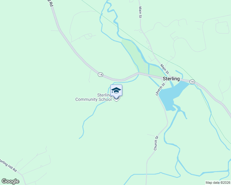 map of restaurants, bars, coffee shops, grocery stores, and more near 251 Sterling Road in Sterling