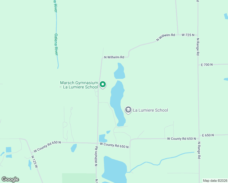 map of restaurants, bars, coffee shops, grocery stores, and more near 6801 North Wilhelm Road in La Porte