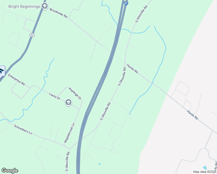 map of restaurants, bars, coffee shops, grocery stores, and more near 319 South Ohioville Road in New Paltz