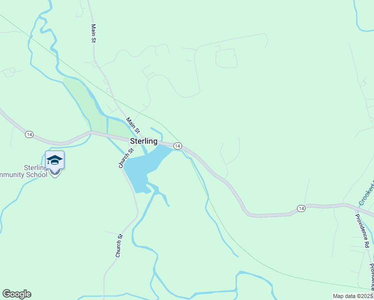 map of restaurants, bars, coffee shops, grocery stores, and more near 251 Sterling Road in Sterling