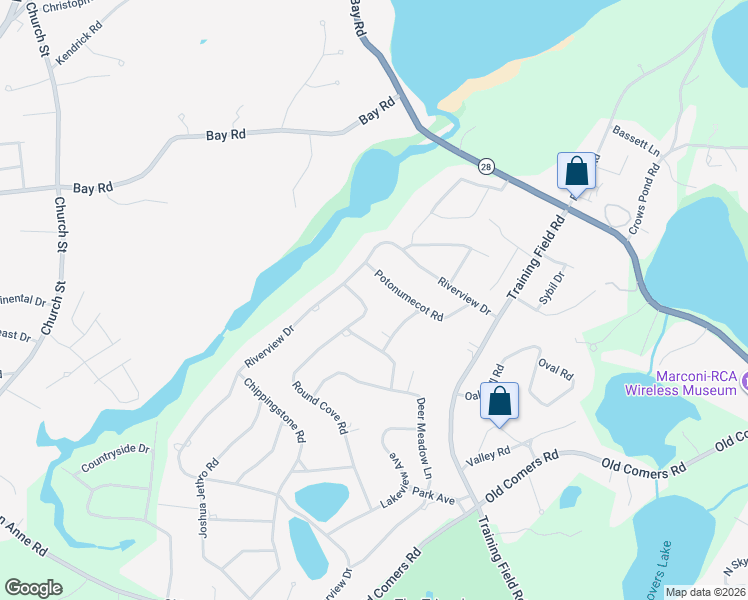 map of restaurants, bars, coffee shops, grocery stores, and more near 648 Riverview Drive in Chatham