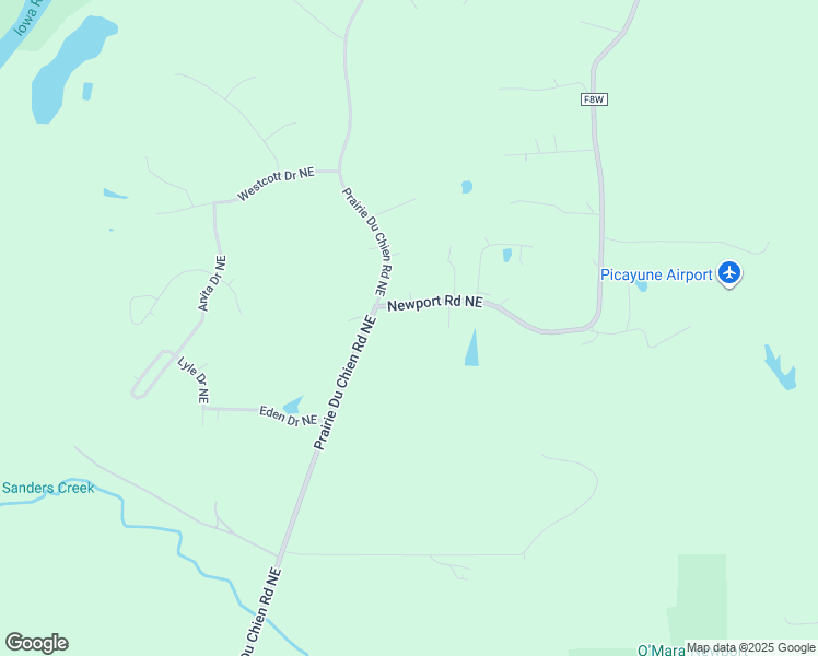 map of restaurants, bars, coffee shops, grocery stores, and more near 3094 Newport Road Northeast in Iowa City