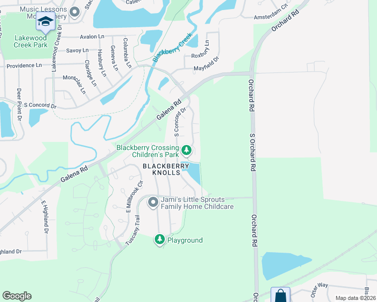 map of restaurants, bars, coffee shops, grocery stores, and more near 347 Grape Vine Trail in Oswego