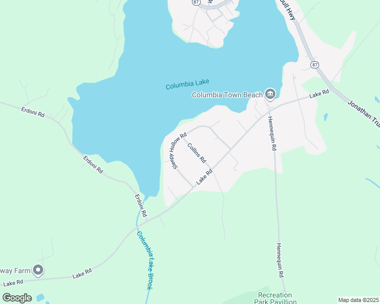 map of restaurants, bars, coffee shops, grocery stores, and more near 15 Collins Road in Columbia