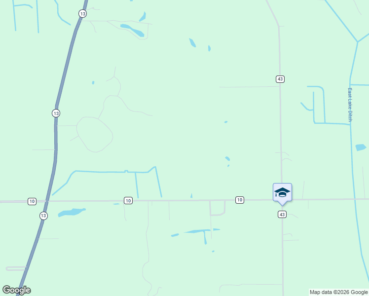 map of restaurants, bars, coffee shops, grocery stores, and more near 10931 County Road 10 in Middlebury