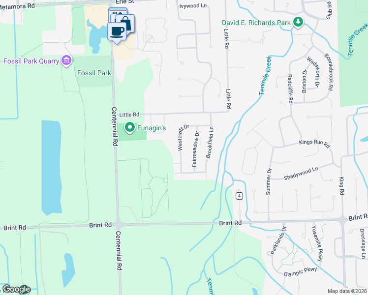 map of restaurants, bars, coffee shops, grocery stores, and more near 5244 Westcroft Drive in Sylvania