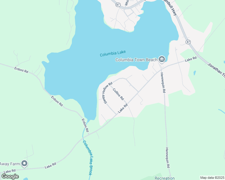 map of restaurants, bars, coffee shops, grocery stores, and more near 15 Collins Road in Columbia