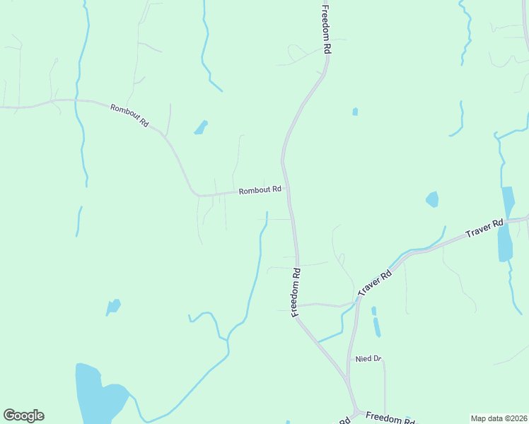 map of restaurants, bars, coffee shops, grocery stores, and more near 297 Freedom Road in Pleasant Valley