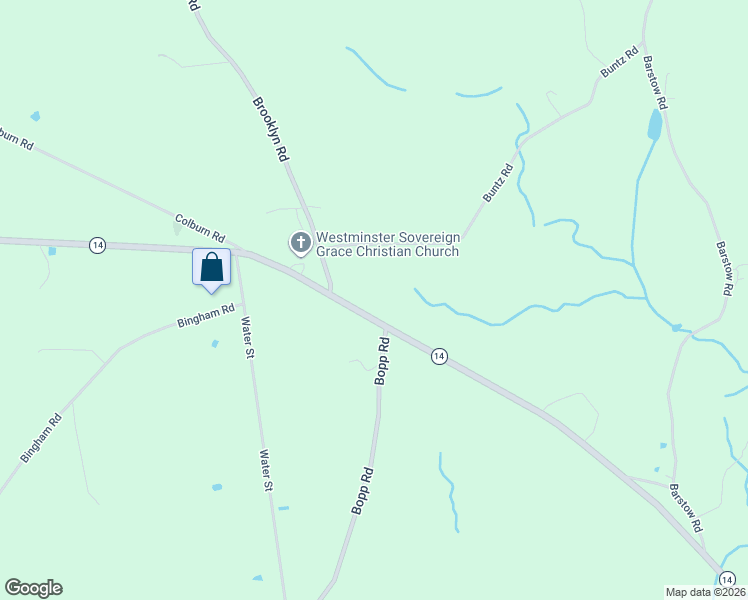 map of restaurants, bars, coffee shops, grocery stores, and more near 367 Westminster Road in Canterbury