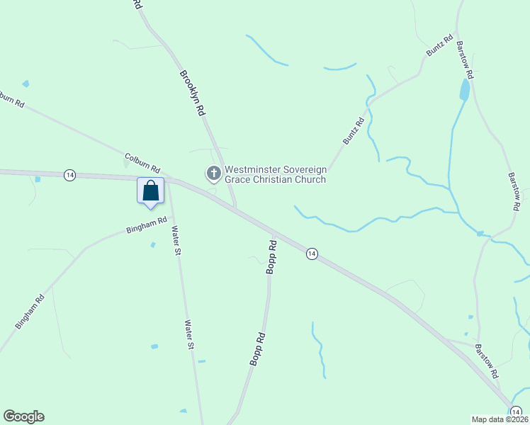 map of restaurants, bars, coffee shops, grocery stores, and more near 367 Westminster Road in Canterbury