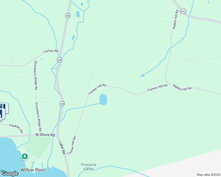 map of restaurants, bars, coffee shops, grocery stores, and more near 74 Tanner Hill Road in Warren