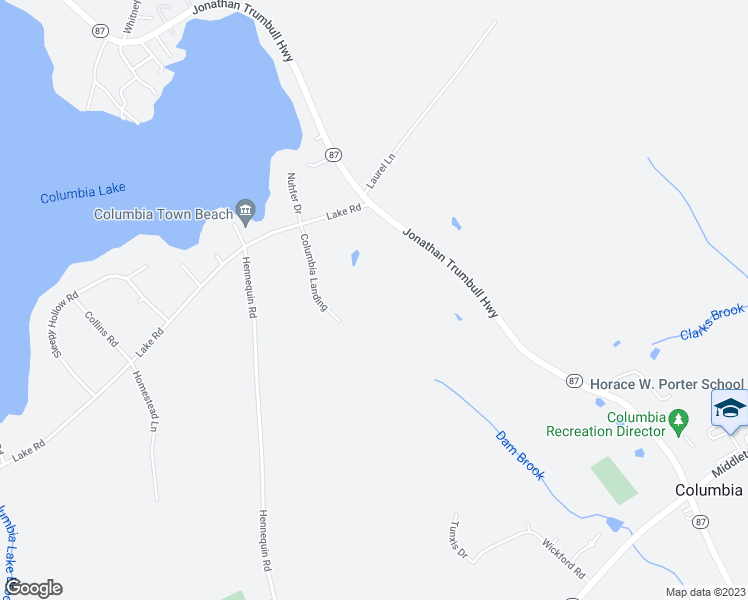 map of restaurants, bars, coffee shops, grocery stores, and more near 15 Columbia Landing in Columbia