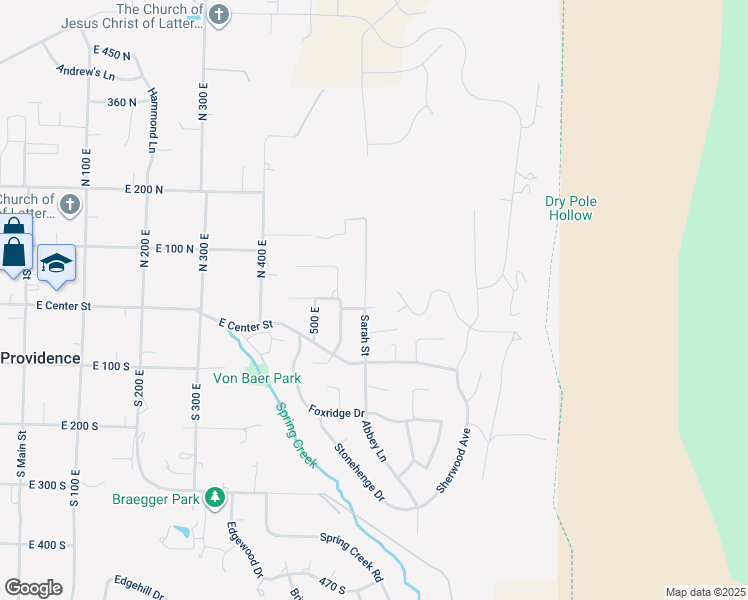 map of restaurants, bars, coffee shops, grocery stores, and more near 591 Vons Way Dr in Providence