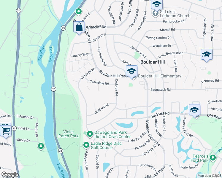map of restaurants, bars, coffee shops, grocery stores, and more near 27 Scarsdale Road in Montgomery