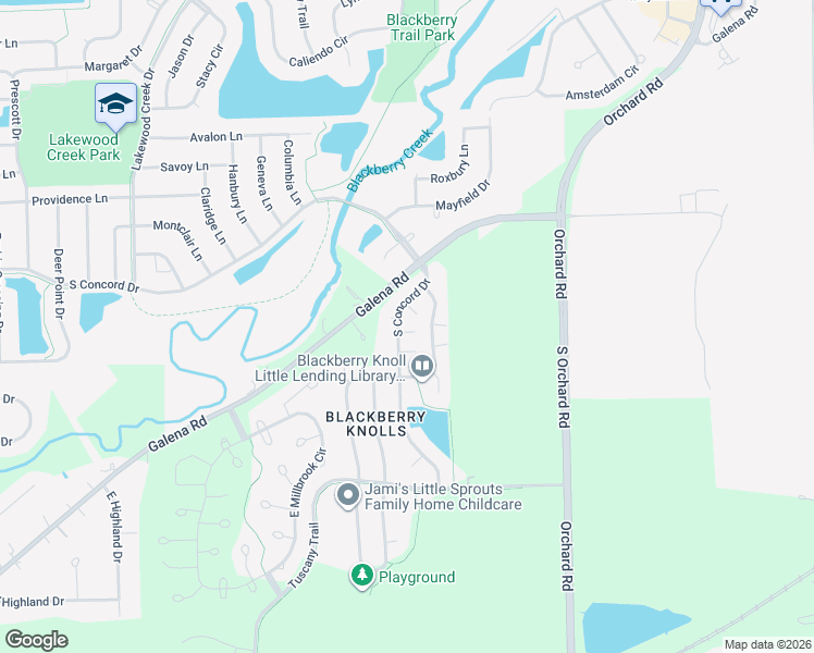 map of restaurants, bars, coffee shops, grocery stores, and more near 156 Concord Drive South in Oswego