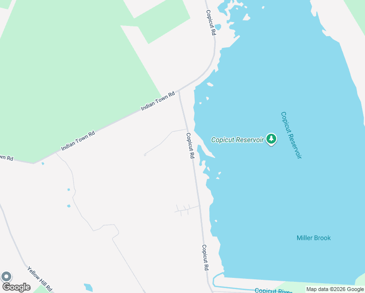 map of restaurants, bars, coffee shops, grocery stores, and more near 856 Copicut Road in Fall River