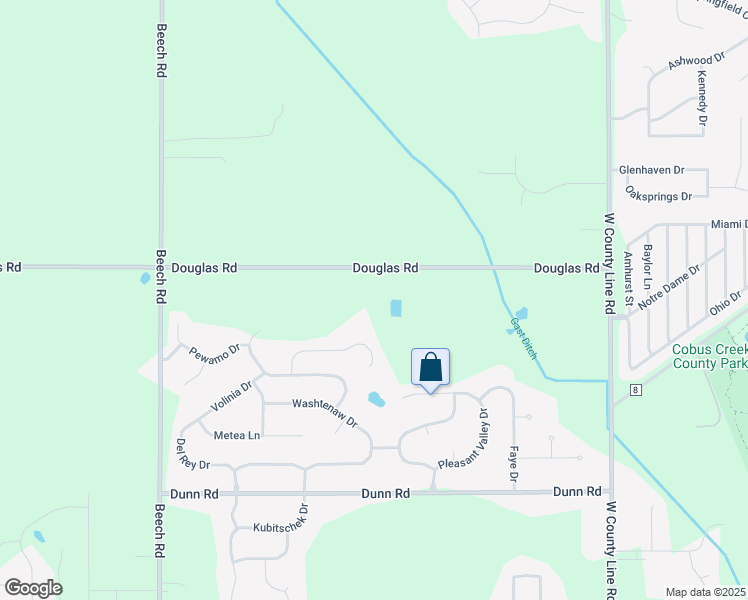 map of restaurants, bars, coffee shops, grocery stores, and more near 10412 Douglas Road in Osceola