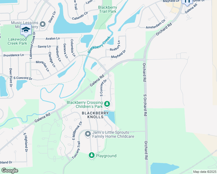 map of restaurants, bars, coffee shops, grocery stores, and more near 315 Grape Vine Trail in Oswego