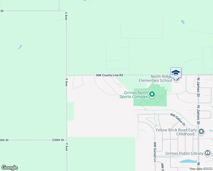 map of restaurants, bars, coffee shops, grocery stores, and more near 2606 Northwest Willowbrooke Drive in Grimes
