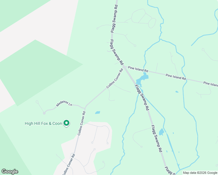 map of restaurants, bars, coffee shops, grocery stores, and more near 266 Collins Corner Road in Dartmouth