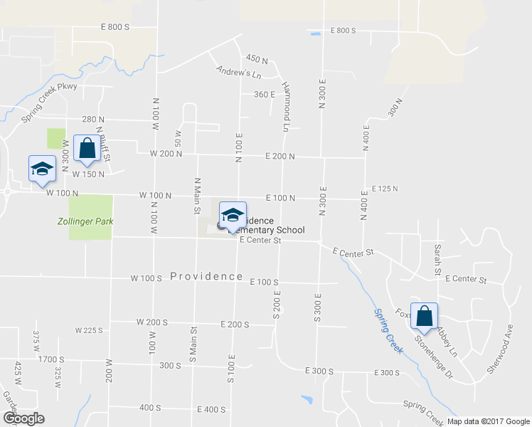 map of restaurants, bars, coffee shops, grocery stores, and more near 61 North 200 East in Providence