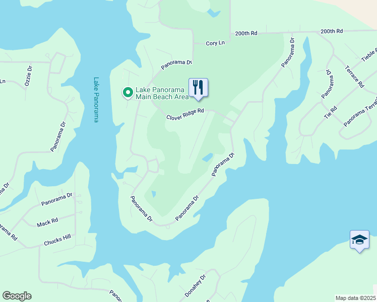 map of restaurants, bars, coffee shops, grocery stores, and more near 5111 Karen Drive in Panora