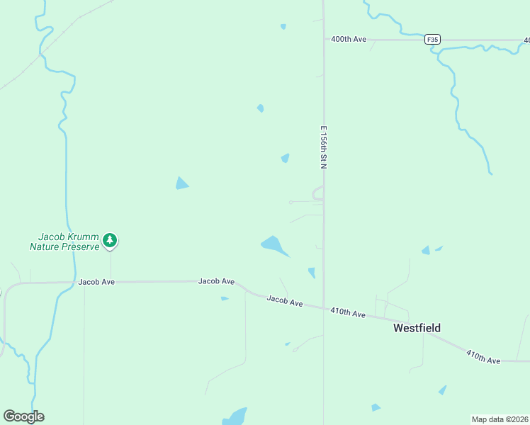 map of restaurants, bars, coffee shops, grocery stores, and more near 1081 East 156th Street North in Grinnell