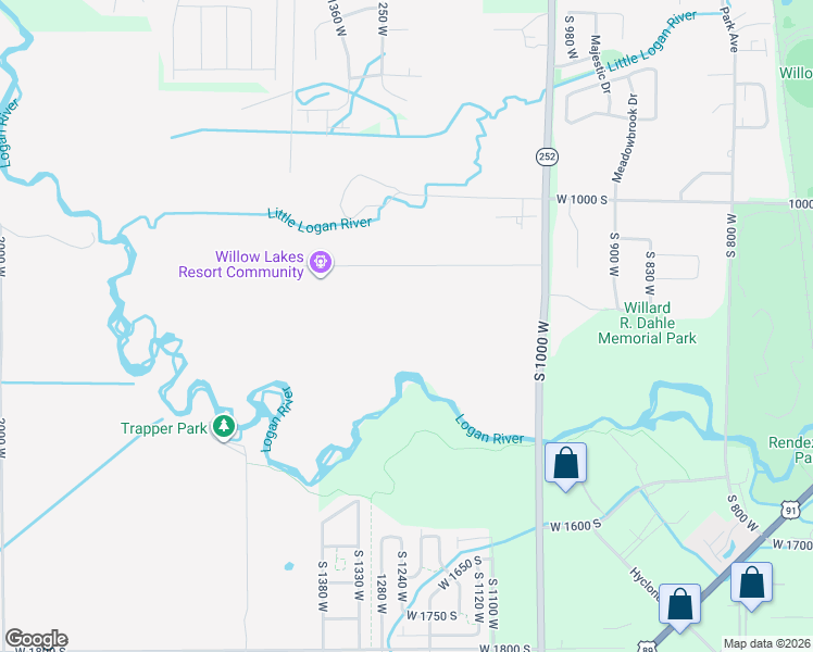 map of restaurants, bars, coffee shops, grocery stores, and more near in Logan