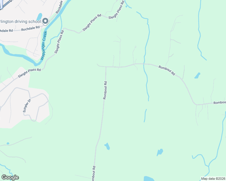 map of restaurants, bars, coffee shops, grocery stores, and more near 138 Rombout Road in Poughkeepsie