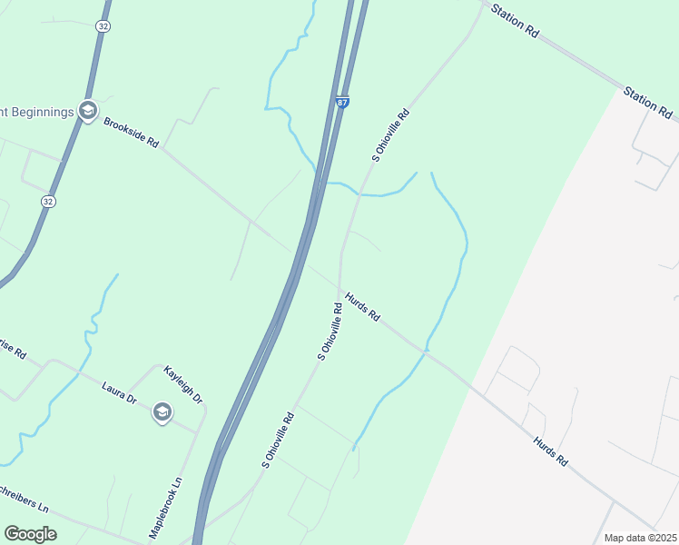 map of restaurants, bars, coffee shops, grocery stores, and more near 290 South Ohioville Road in New Paltz