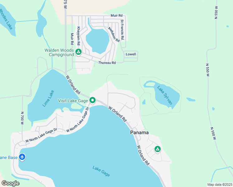 map of restaurants, bars, coffee shops, grocery stores, and more near 64-278 Ln 220 Lake Gage in Steuben