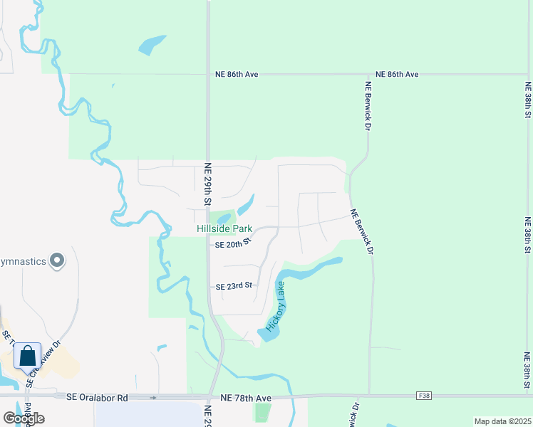 map of restaurants, bars, coffee shops, grocery stores, and more near 3220 Southeast 20th Street in Ankeny