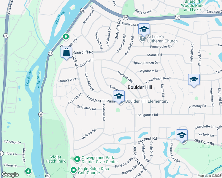 map of restaurants, bars, coffee shops, grocery stores, and more near 47 South Bereman Road in Montgomery