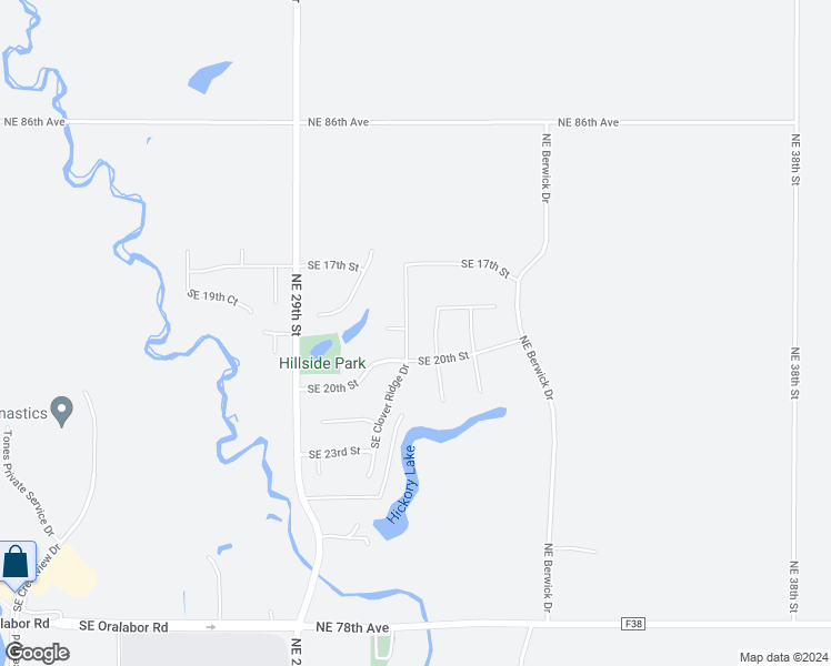 map of restaurants, bars, coffee shops, grocery stores, and more near 1903 Southeast Clover Ridge Drive in Ankeny