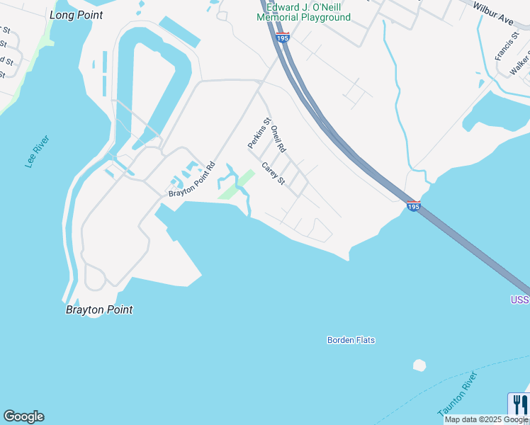 map of restaurants, bars, coffee shops, grocery stores, and more near 199 Ripley Street in Somerset