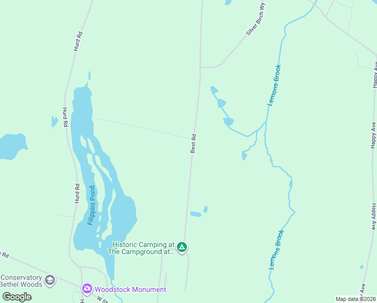 map of restaurants, bars, coffee shops, grocery stores, and more near 242 Best Road in Swan Lake