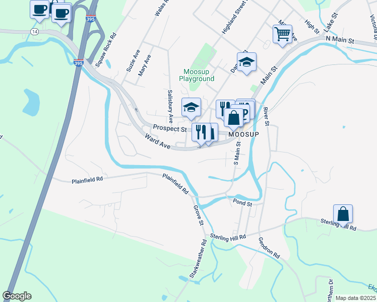 map of restaurants, bars, coffee shops, grocery stores, and more near in 