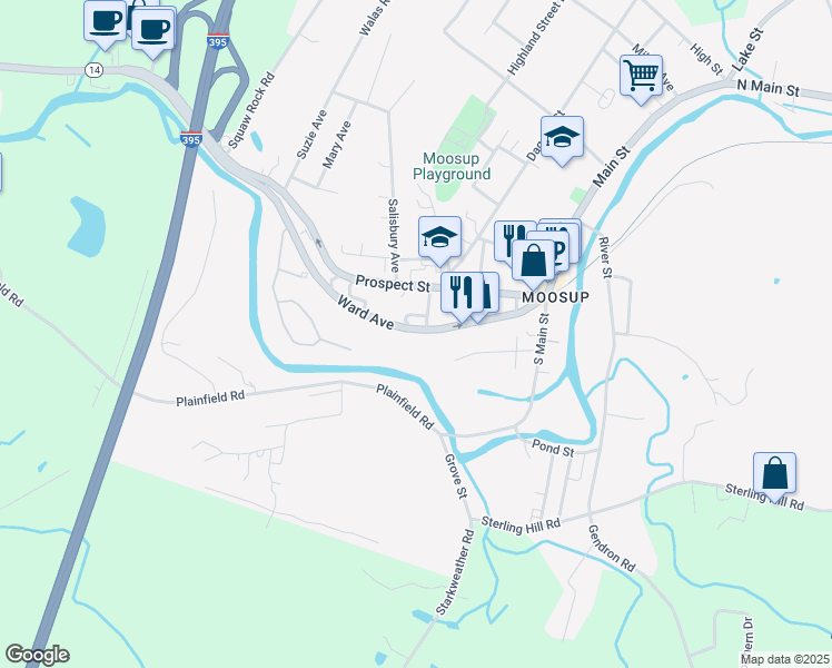 map of restaurants, bars, coffee shops, grocery stores, and more near in 