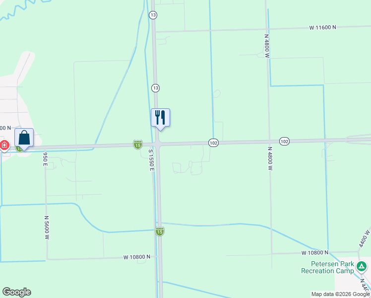 map of restaurants, bars, coffee shops, grocery stores, and more near 1740 East Main Street in Tremonton