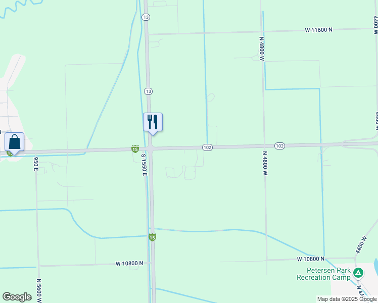 map of restaurants, bars, coffee shops, grocery stores, and more near 1820 East Main Street in Tremonton